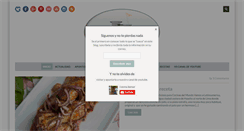Desktop Screenshot of cocinayaficiones.com